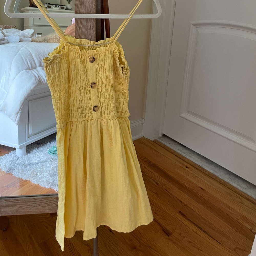 Yellow Mini Sundress